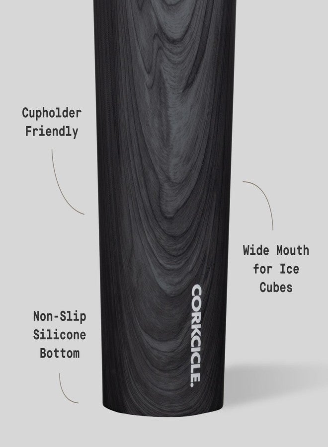 Corkcicle Sport Canteen - Keeps Drinks Cold 25 Hours - Stainless Steel Water Bottle - Triple-Insulated - Spill-Proof - Summer Drinkware Gift - Keeps Drinks Ice Cold - 20 oz - Burnt Wood - Image 4